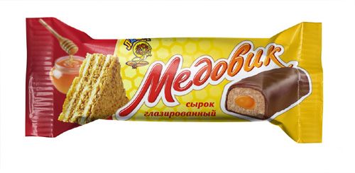 Глазированный сырок "Медовик"